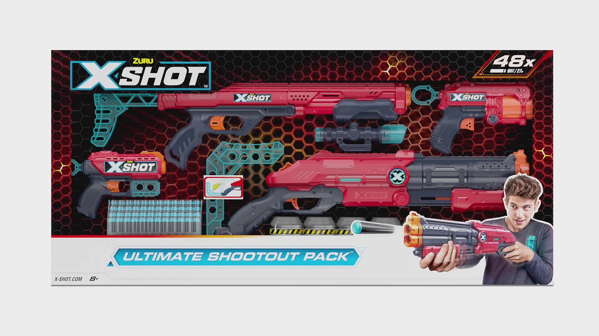 X-Shot Excel Combo Ultimate Shootout Pack