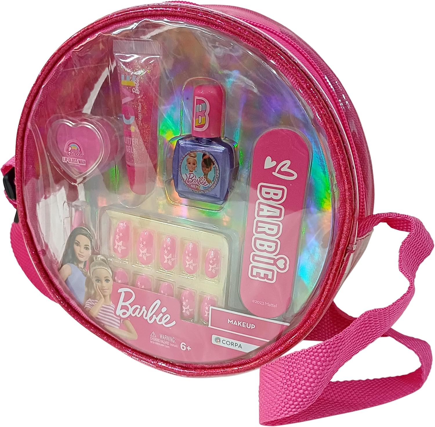 Barbie Makeup PVC Handbag Set