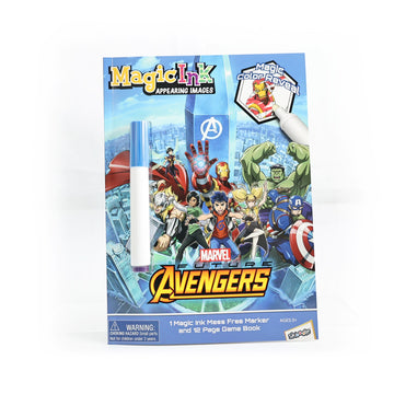 Marvel Avengers Magic Ink Book | Magic Markers