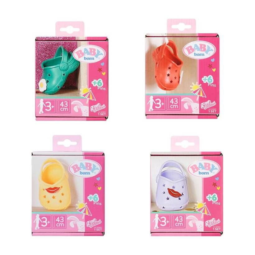 Baby Born Accessories Holiday Shoes with Pins 43cm